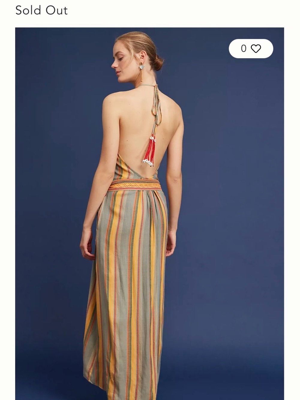 Striped Maxi Skirt - Multicolor